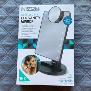Nizoni LED vanity mirror
Wireless 2-in 1